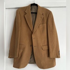 Vintage Oversized Camel Hair Blazer